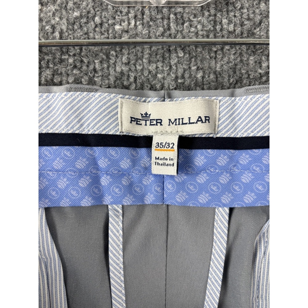 Peter Millar Pants 36x27.5 Golf Performance Stretch Casual‎ Sport Work Chino - Picture 6 of 8